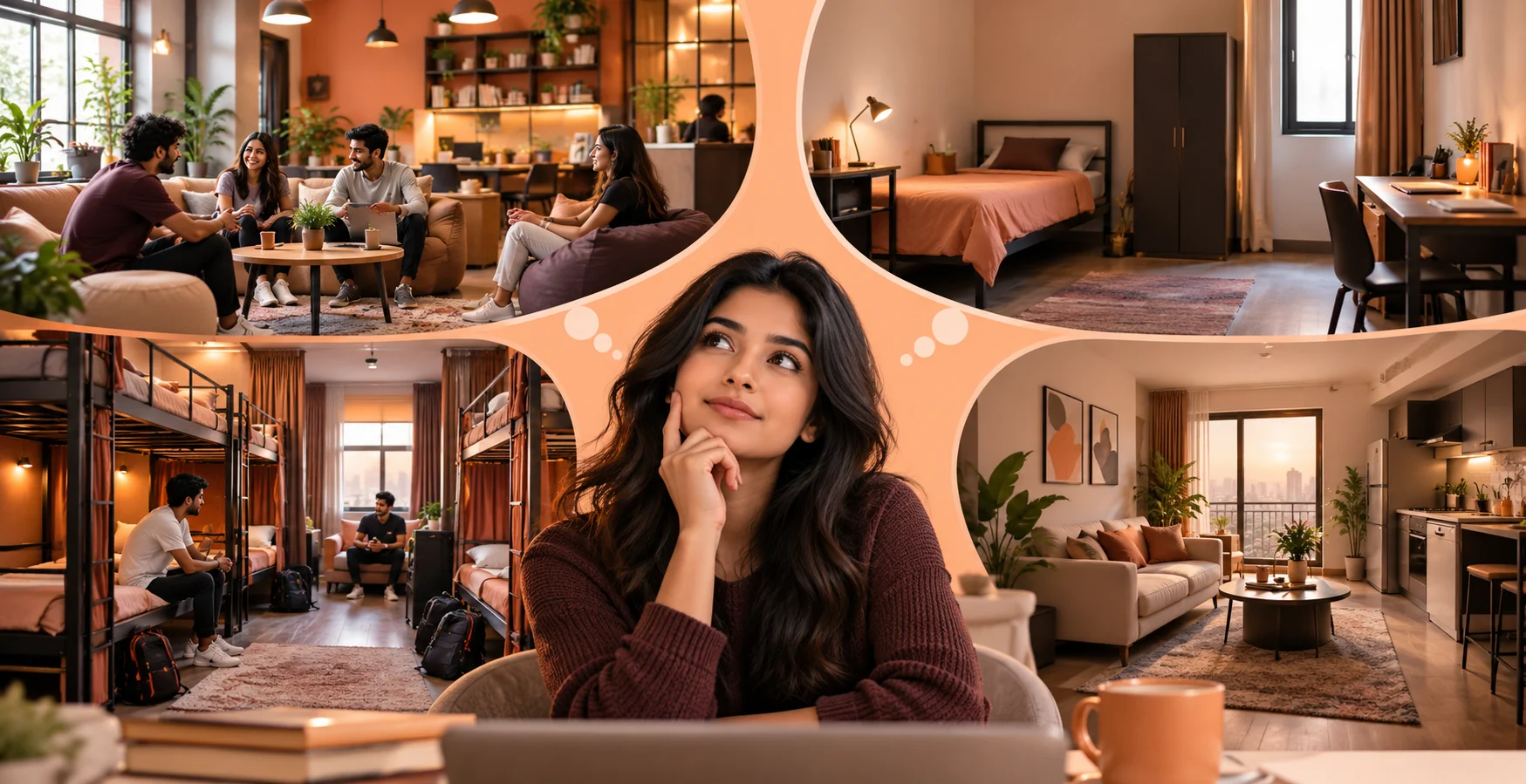 Coliving vs PG vs Hostel vs Flat Which Is Right for You