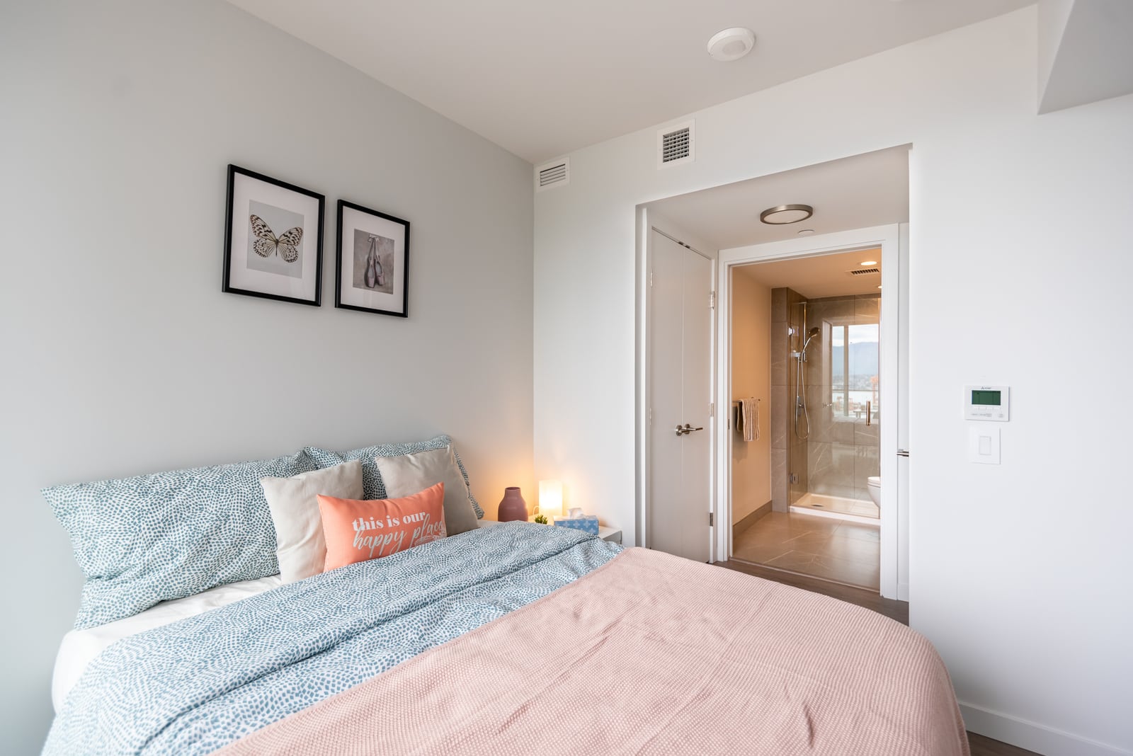 Master Room and Ensuite Bath at Richards and Pender - Edge Coliving, Vancouver, photo 3