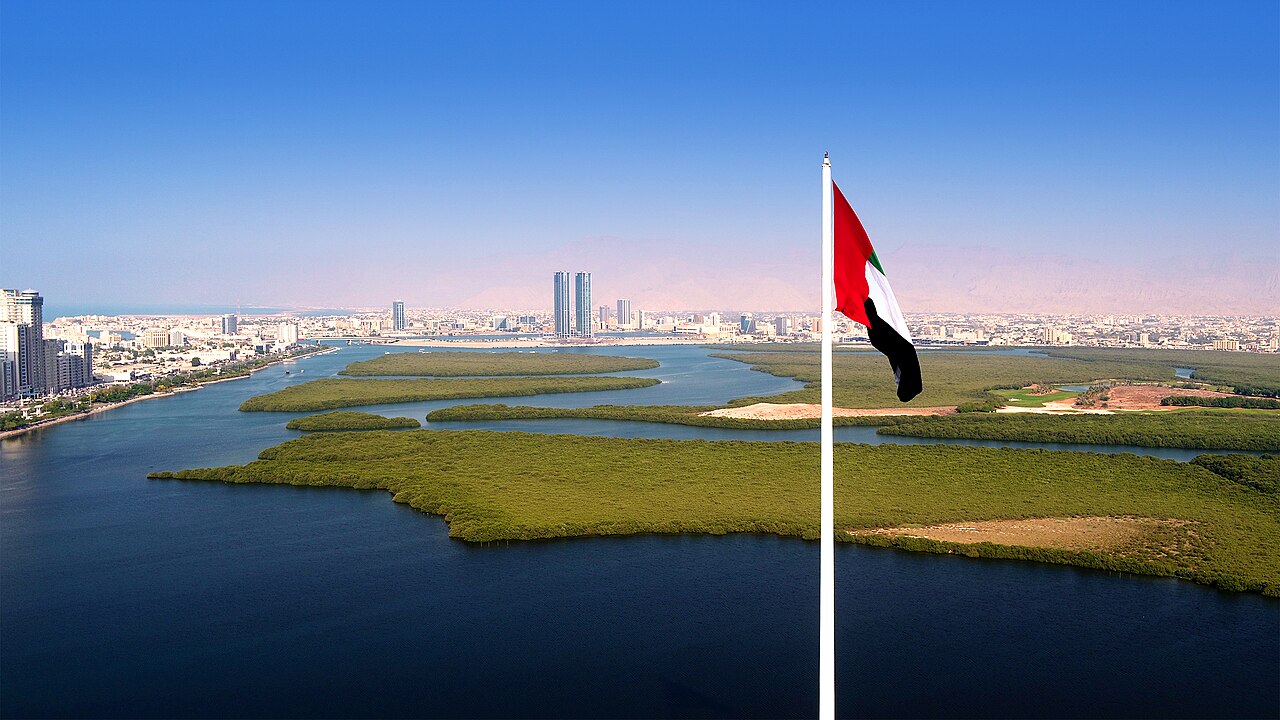 View of Ras Al Khaimah, United Arab Emirates