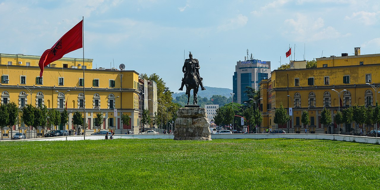 View of Tirana, Albania