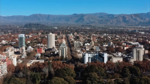 View of Mendoza, Argentina