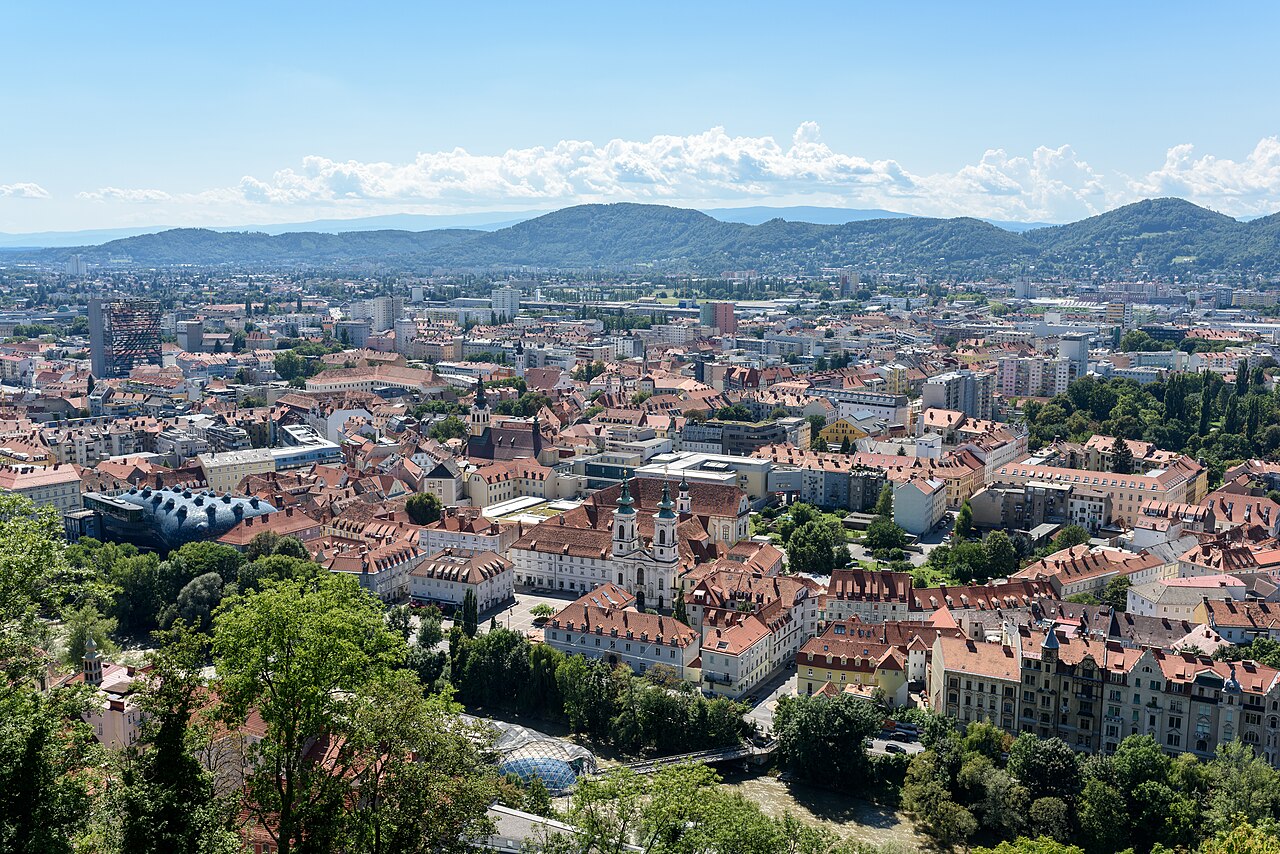 View of Graz, Austria