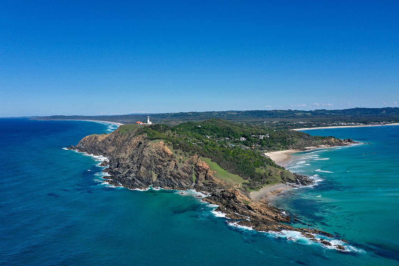 View of Byron Bay, Australia