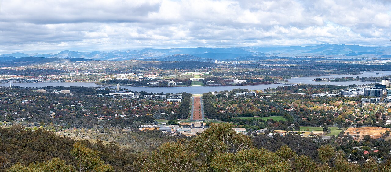 View of Canberra, Australia