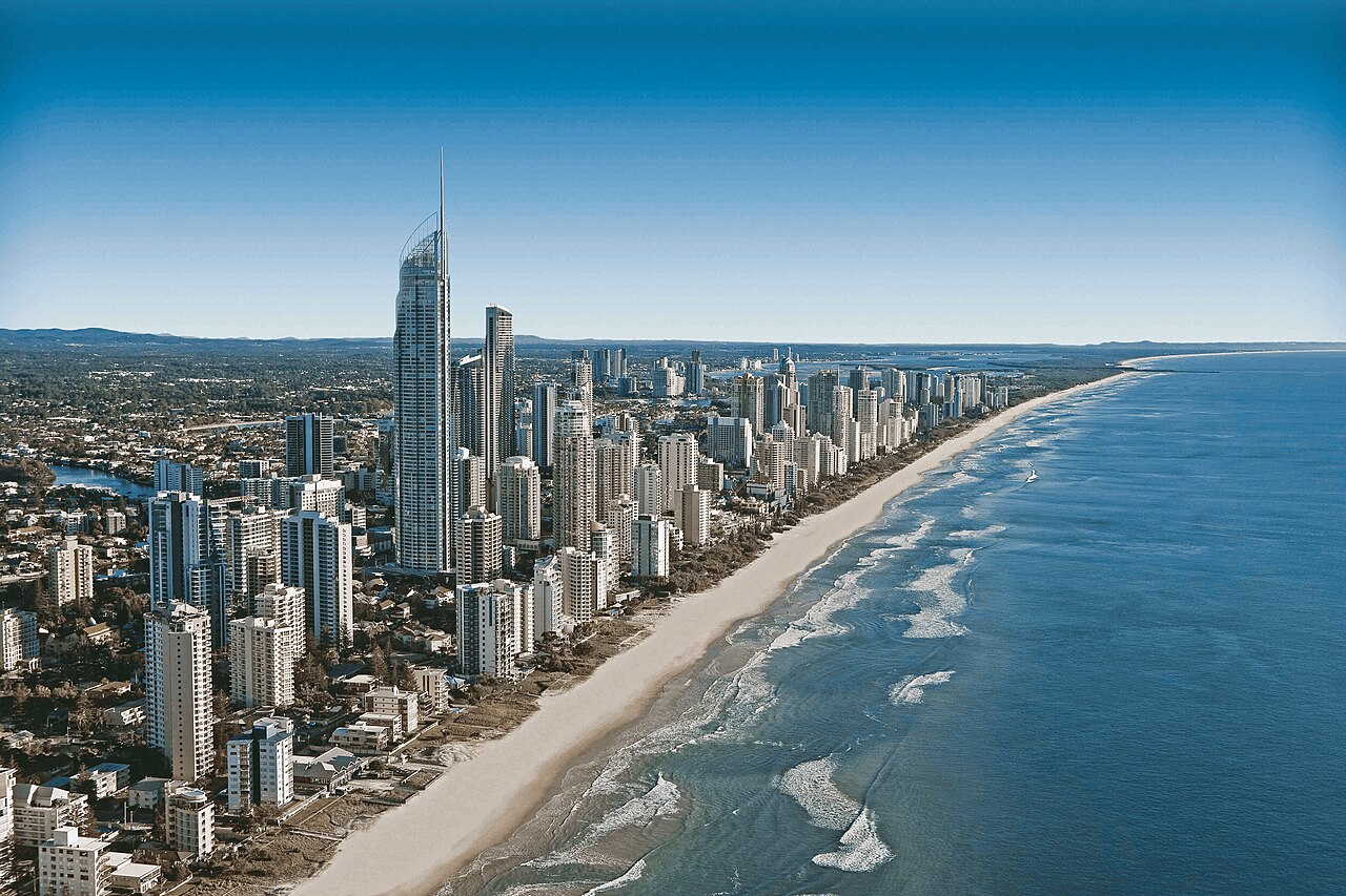 View of Gold Coast, Australia