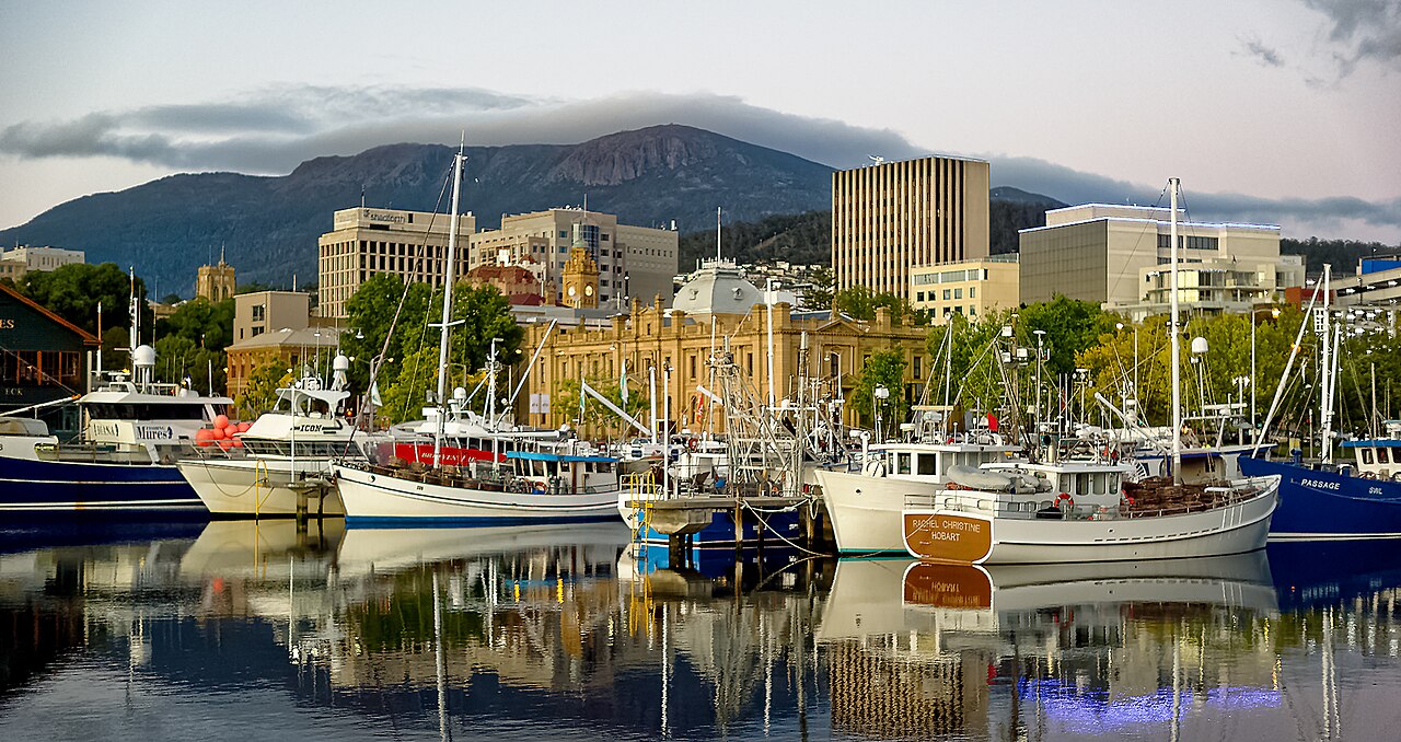 View of Hobart, Australia