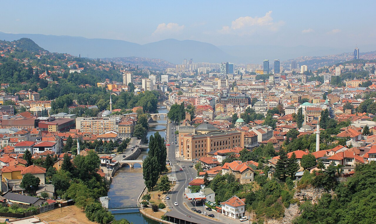 View of Sarajevo, Bosnia and Herzegovina