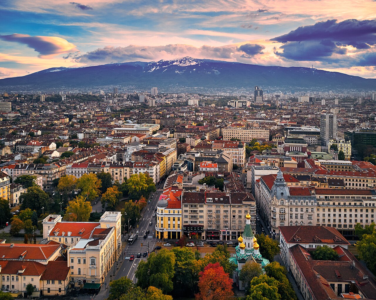 View of Sofia, Bulgaria