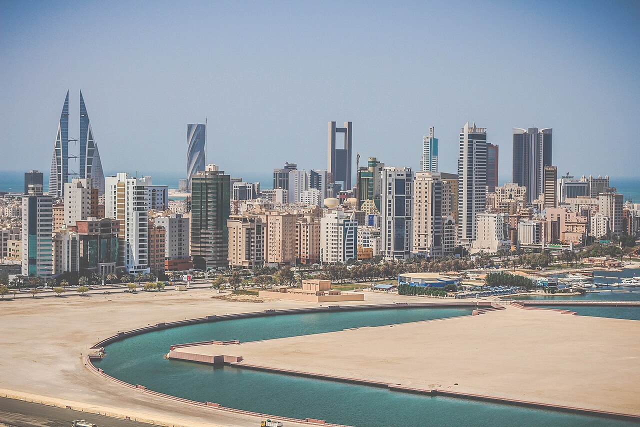 View of Manama, Bahrain