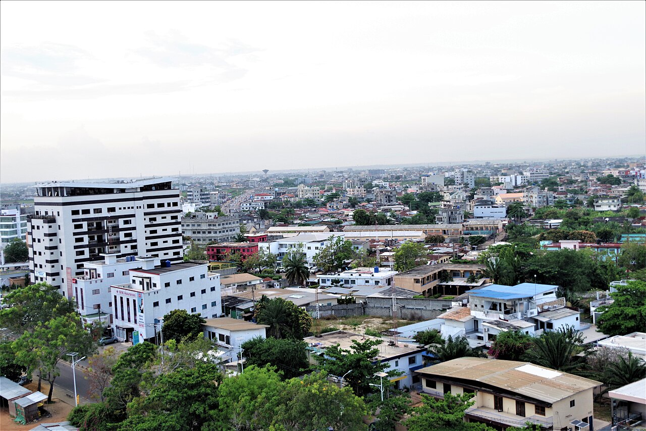 View of Cotonou, Benin