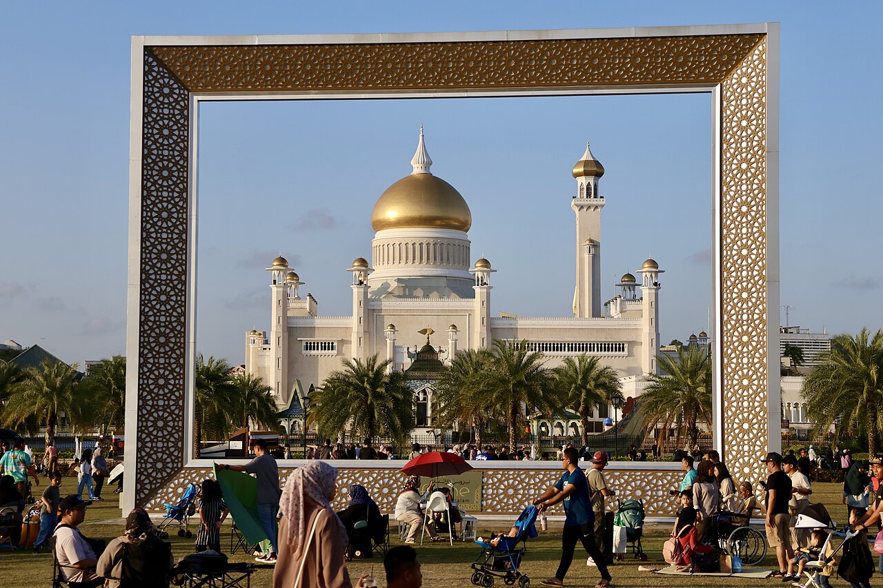 View of Bandar Seri Begawan, Brunei