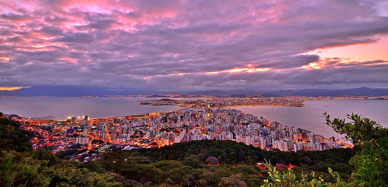 View of Florianópolis, Brazil