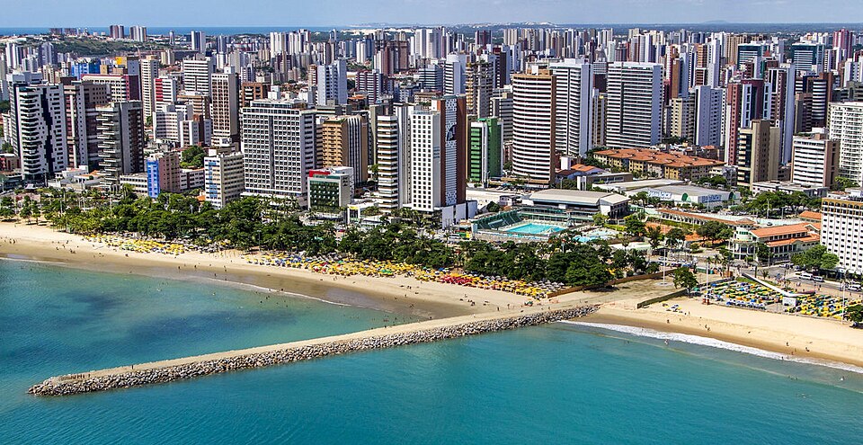 View of Fortaleza, Brazil