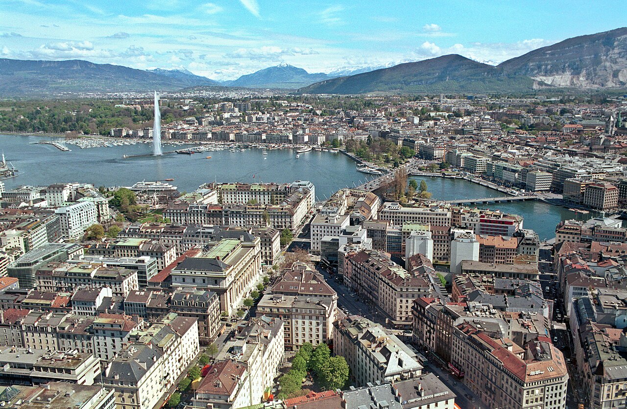 View of Geneva, Switzerland