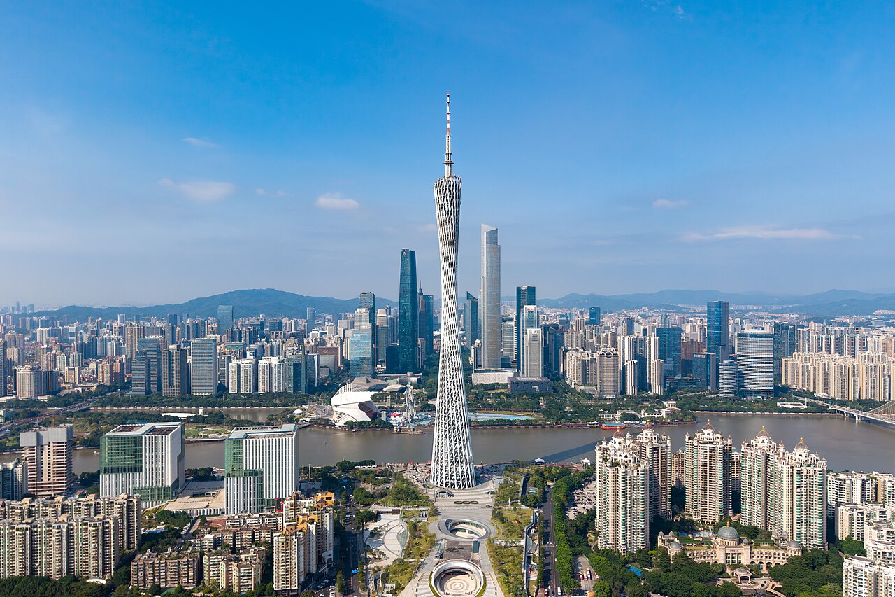 View of Guangzhou, China