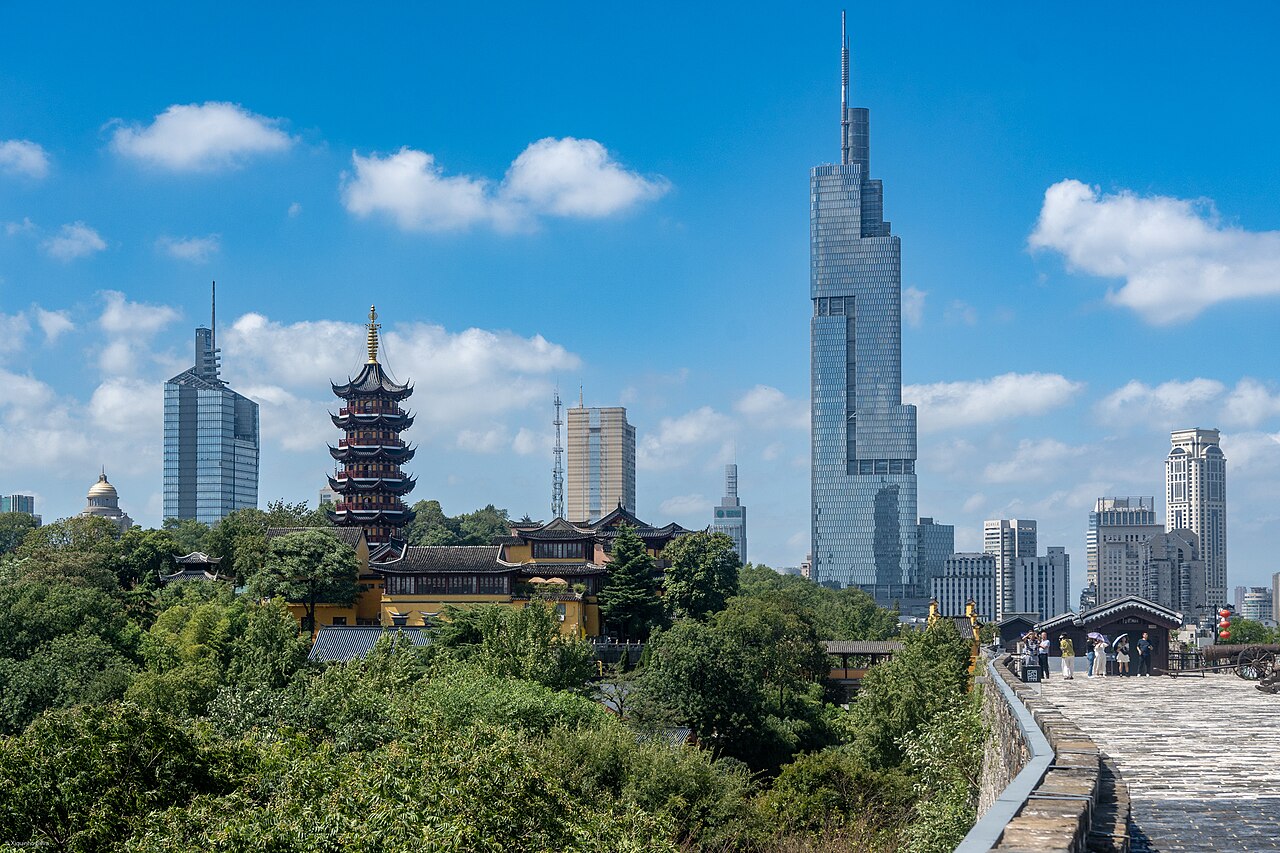 View of Nanjing, China
