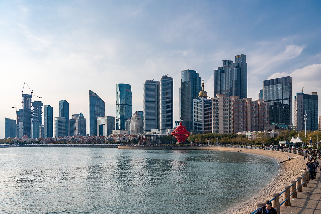 View of Qingdao, China