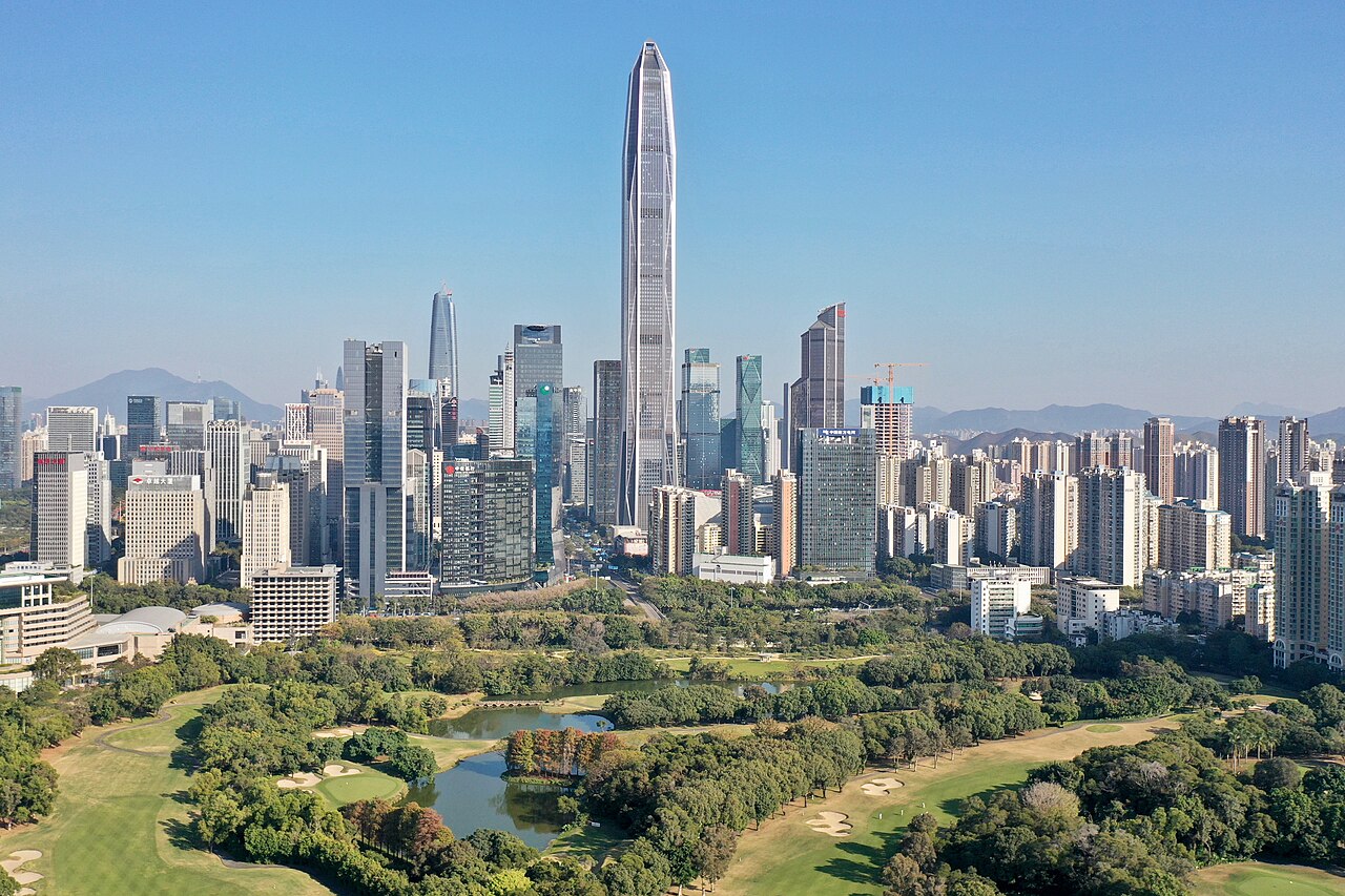 View of Shenzhen, China