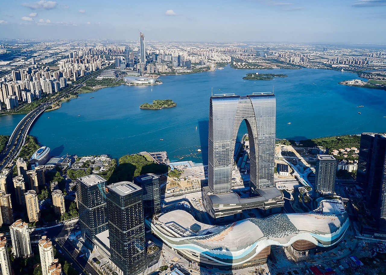 View of Suzhou, China
