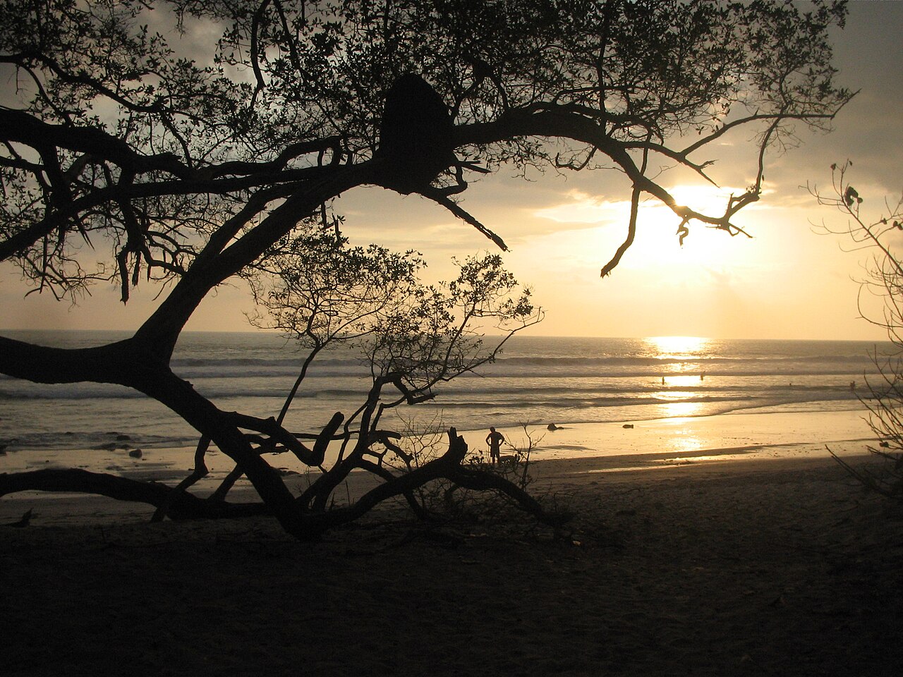 View of Santa Teresa, Costa Rica
