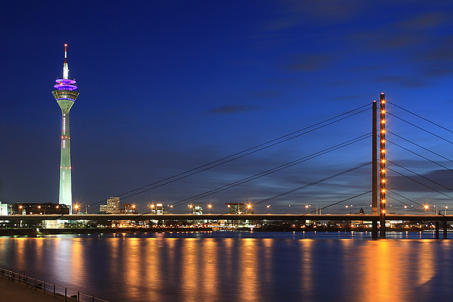 View of Düsseldorf, Germany