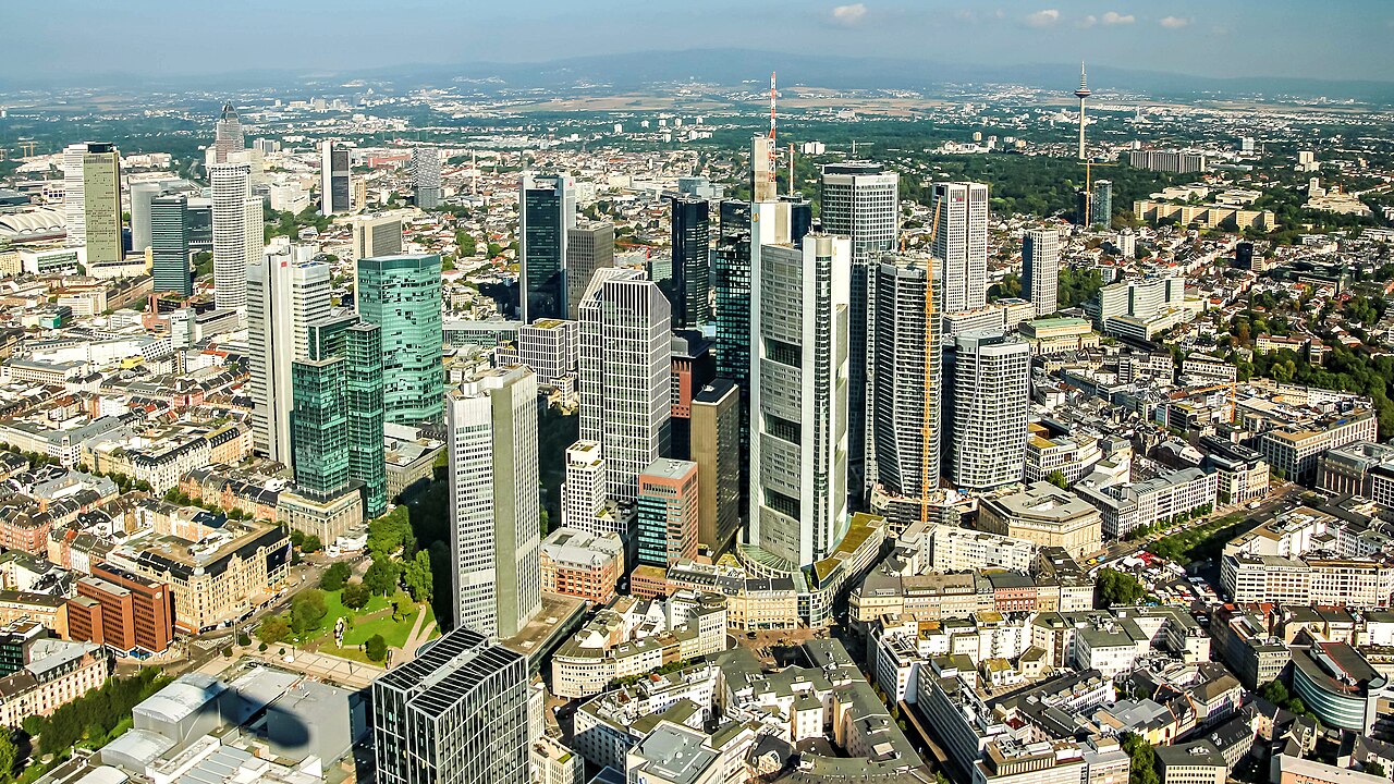 View of Frankfurt, Germany