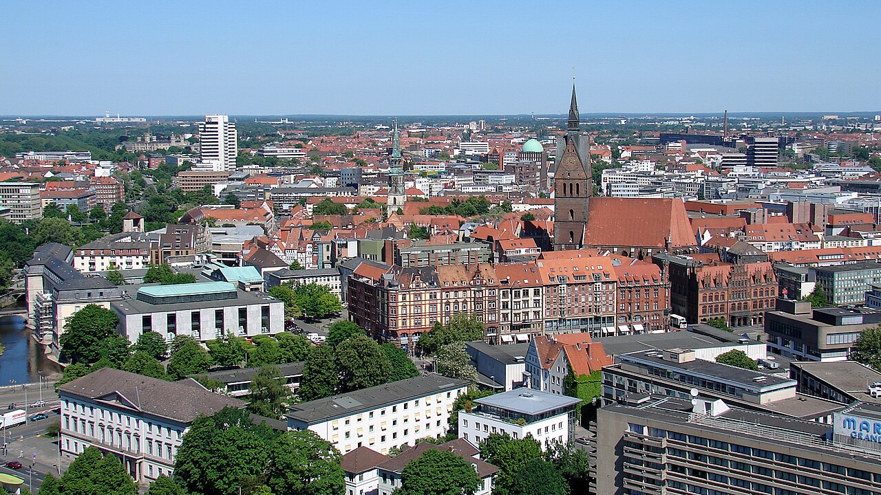 View of Hannover, Germany