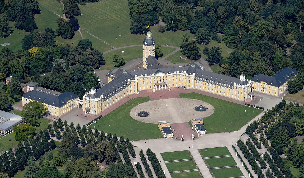 View of Karlsruhe, Germany