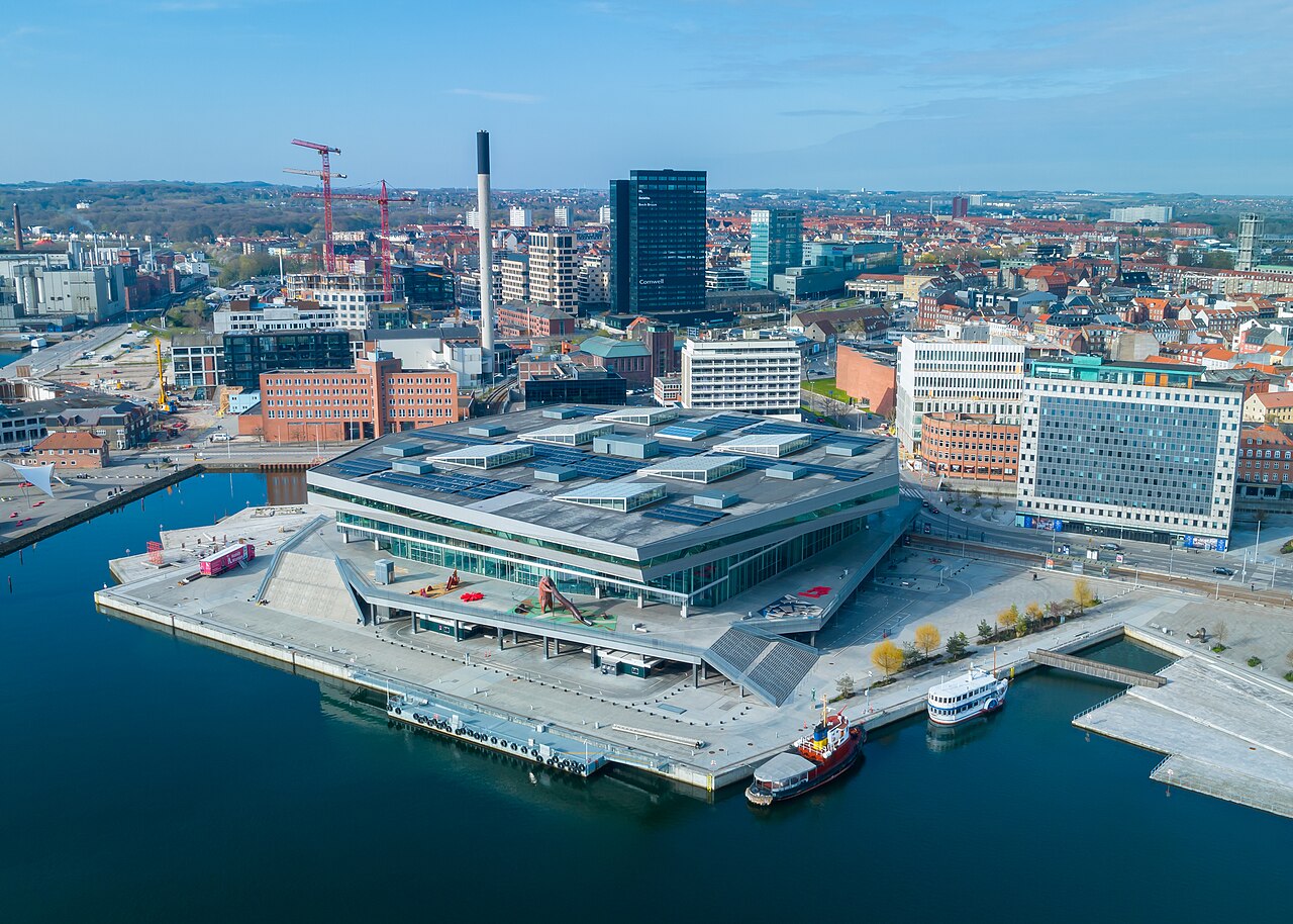 View of Aarhus, Denmark
