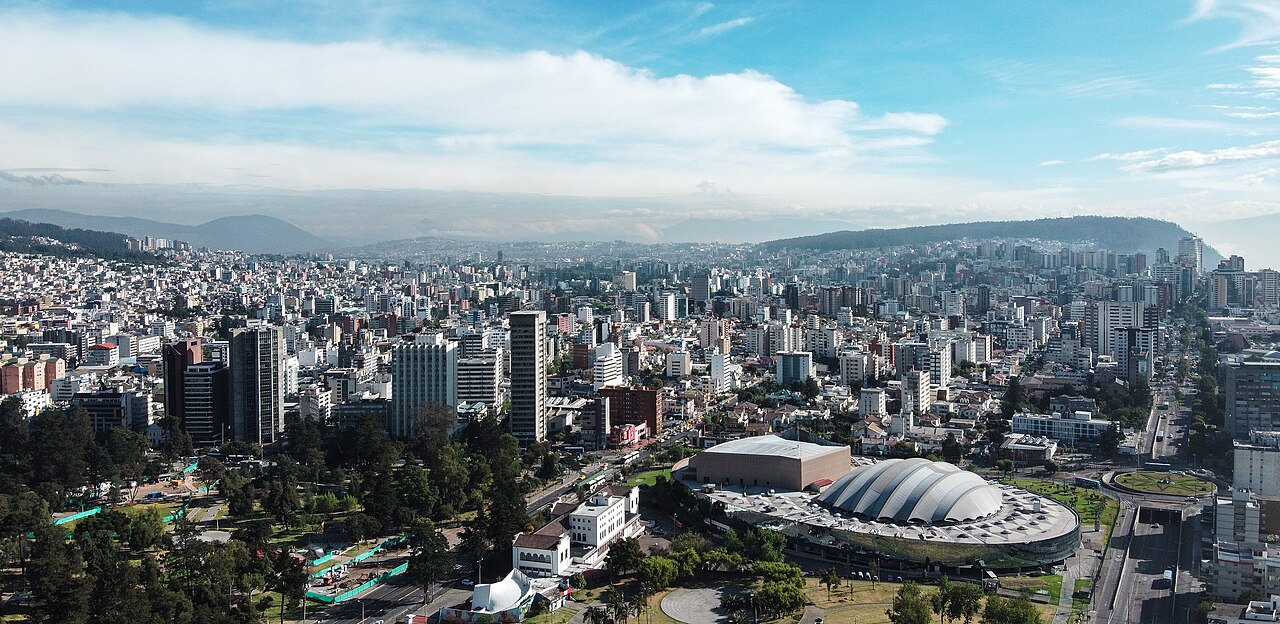 View of Quito, Ecuador