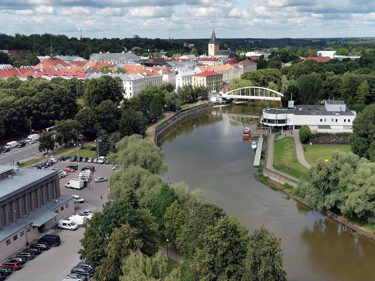 View of Tartu, Estonia