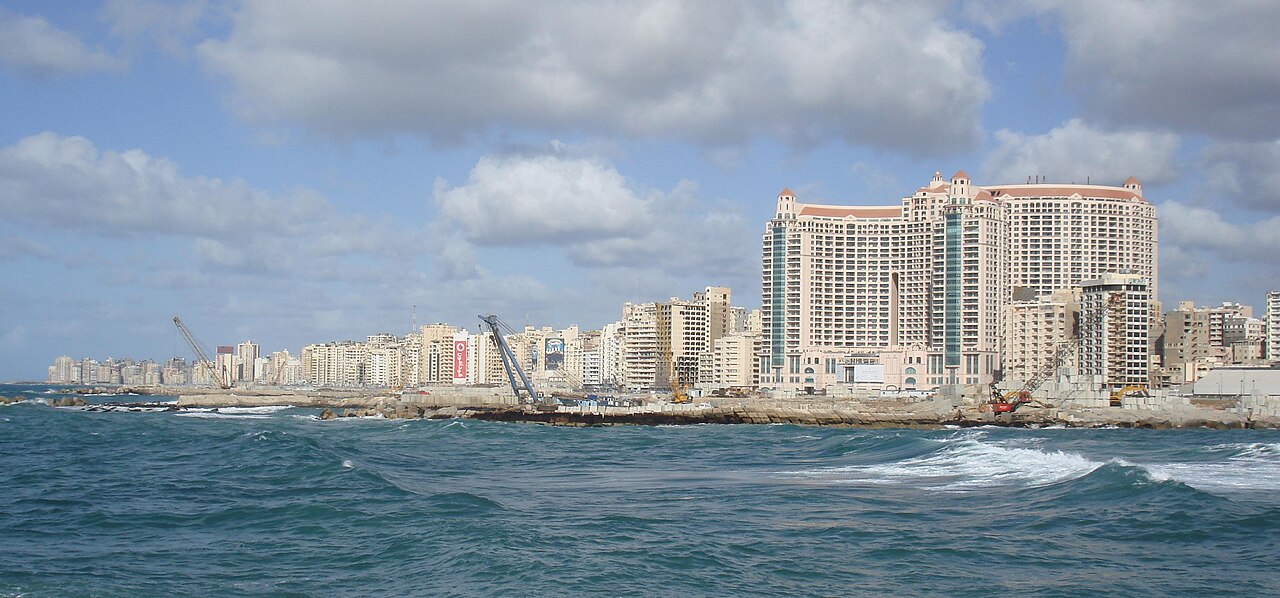 View of Alexandria, Egypt
