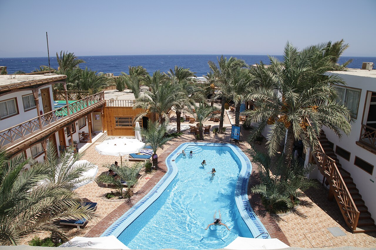 View of Dahab, Egypt