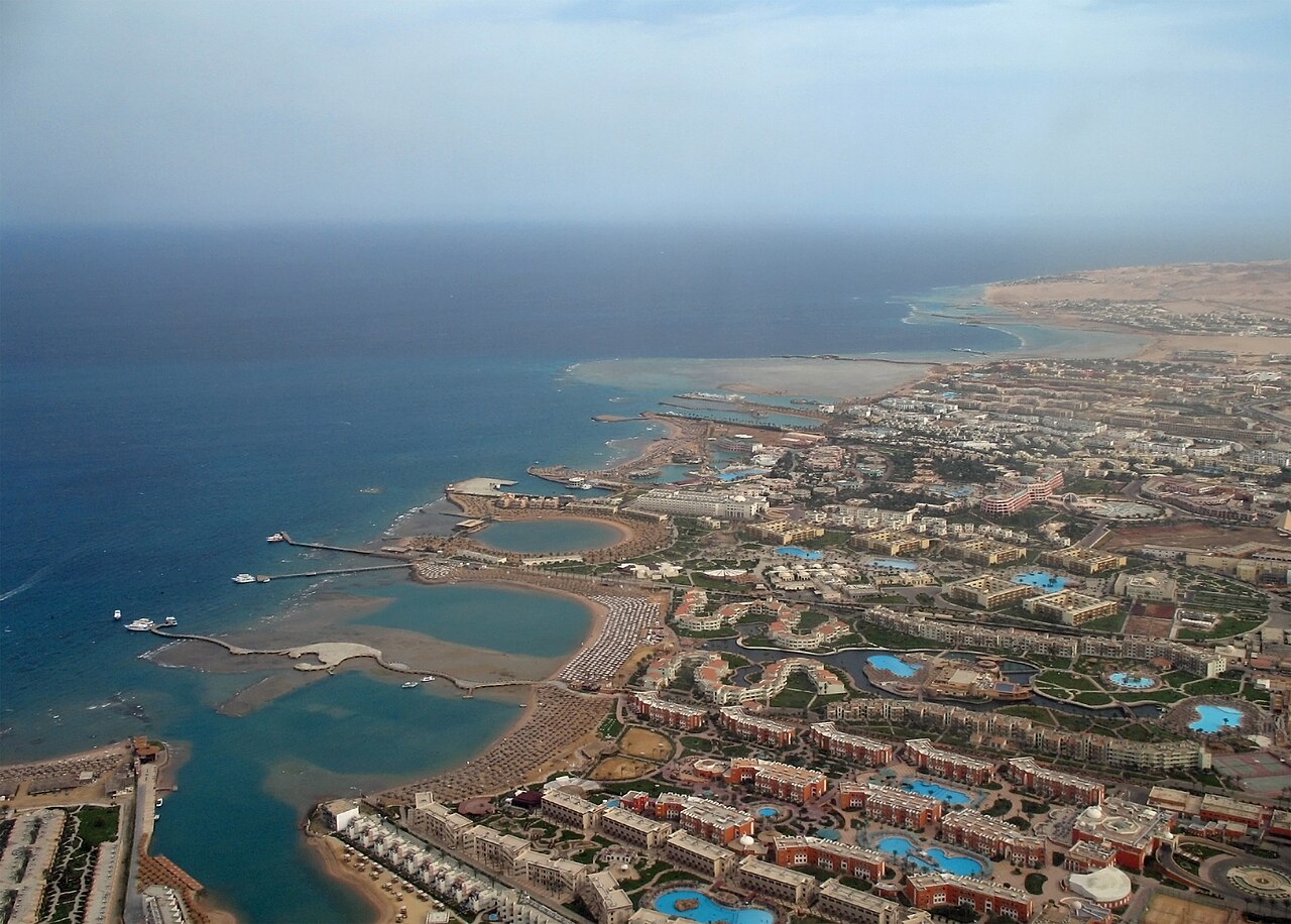 View of Hurghada, Egypt
