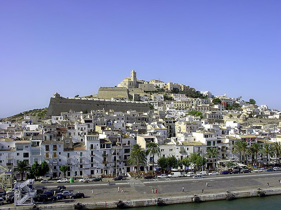 View of Ibiza, Spain