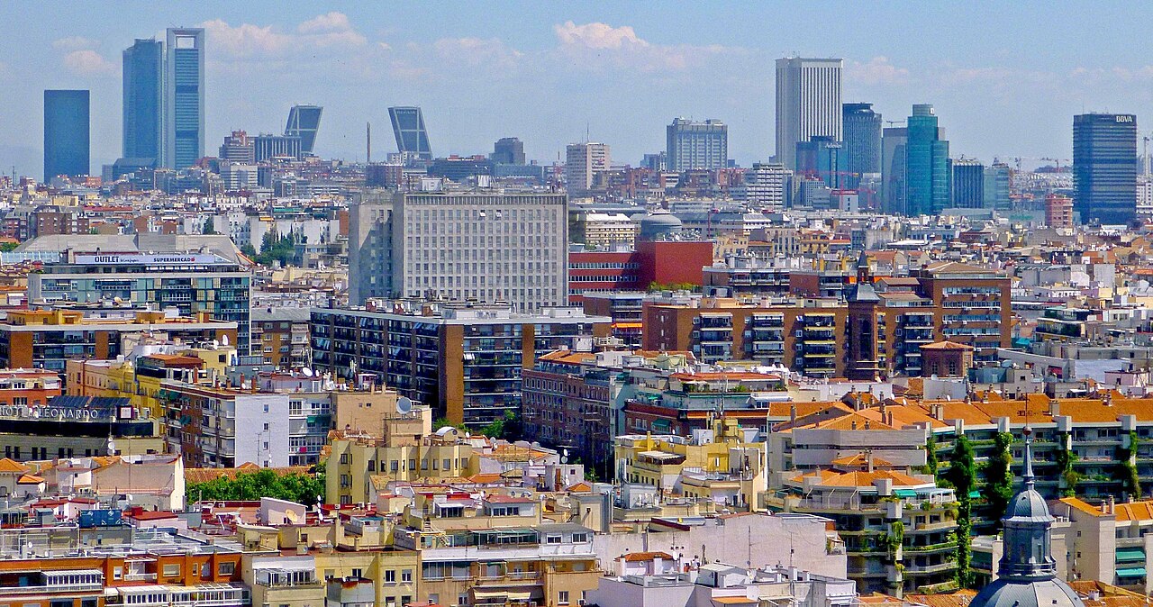 View of Madrid, Spain