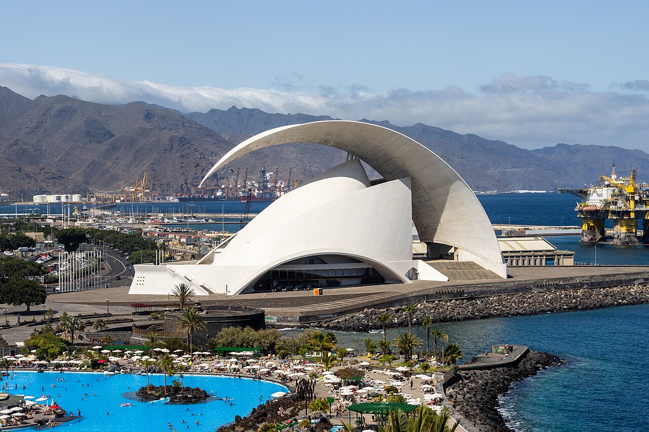 View of Santa Cruz de Tenerife, Spain