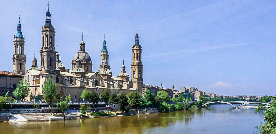 View of Zaragoza, Spain