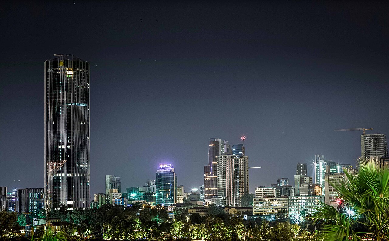 View of Addis Ababa, Ethiopia