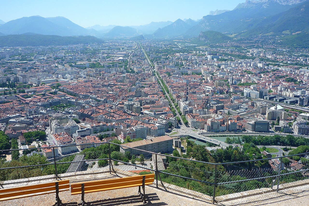 View of Grenoble, France