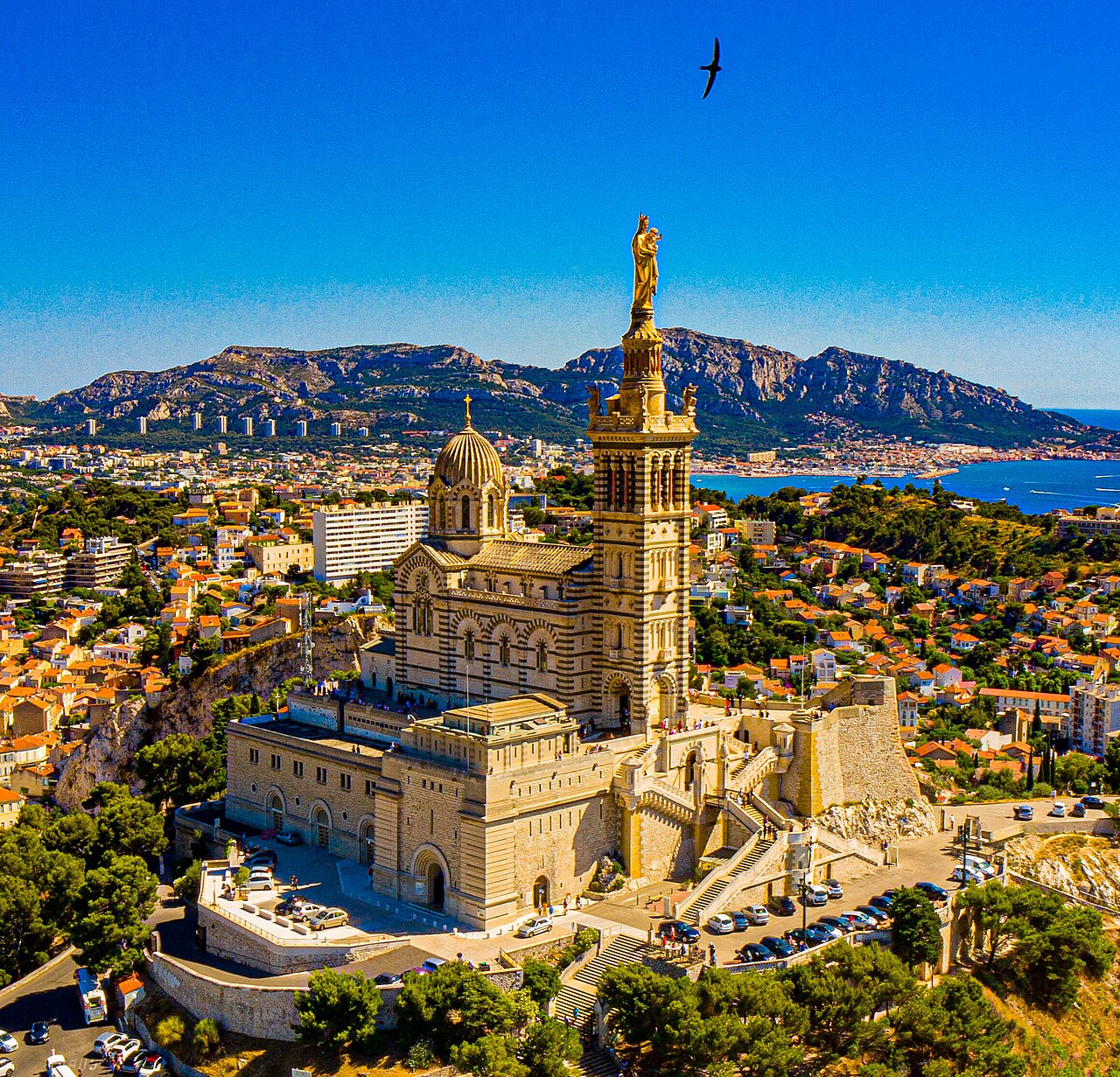 View of Marseille, France