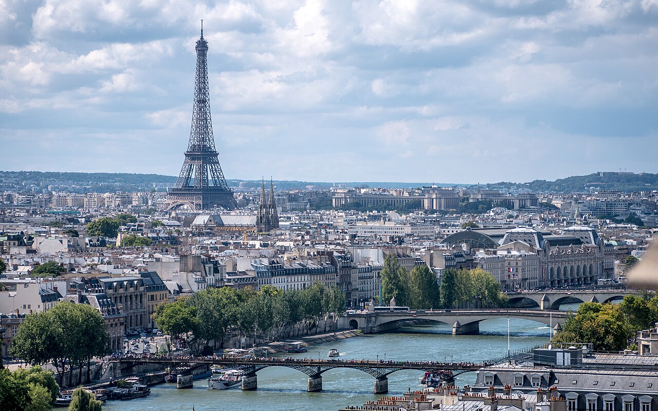 View of Paris, France