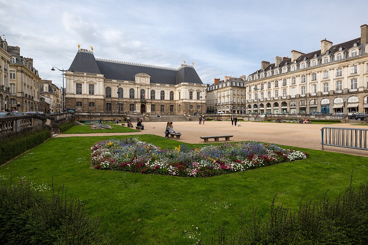 View of Rennes, France