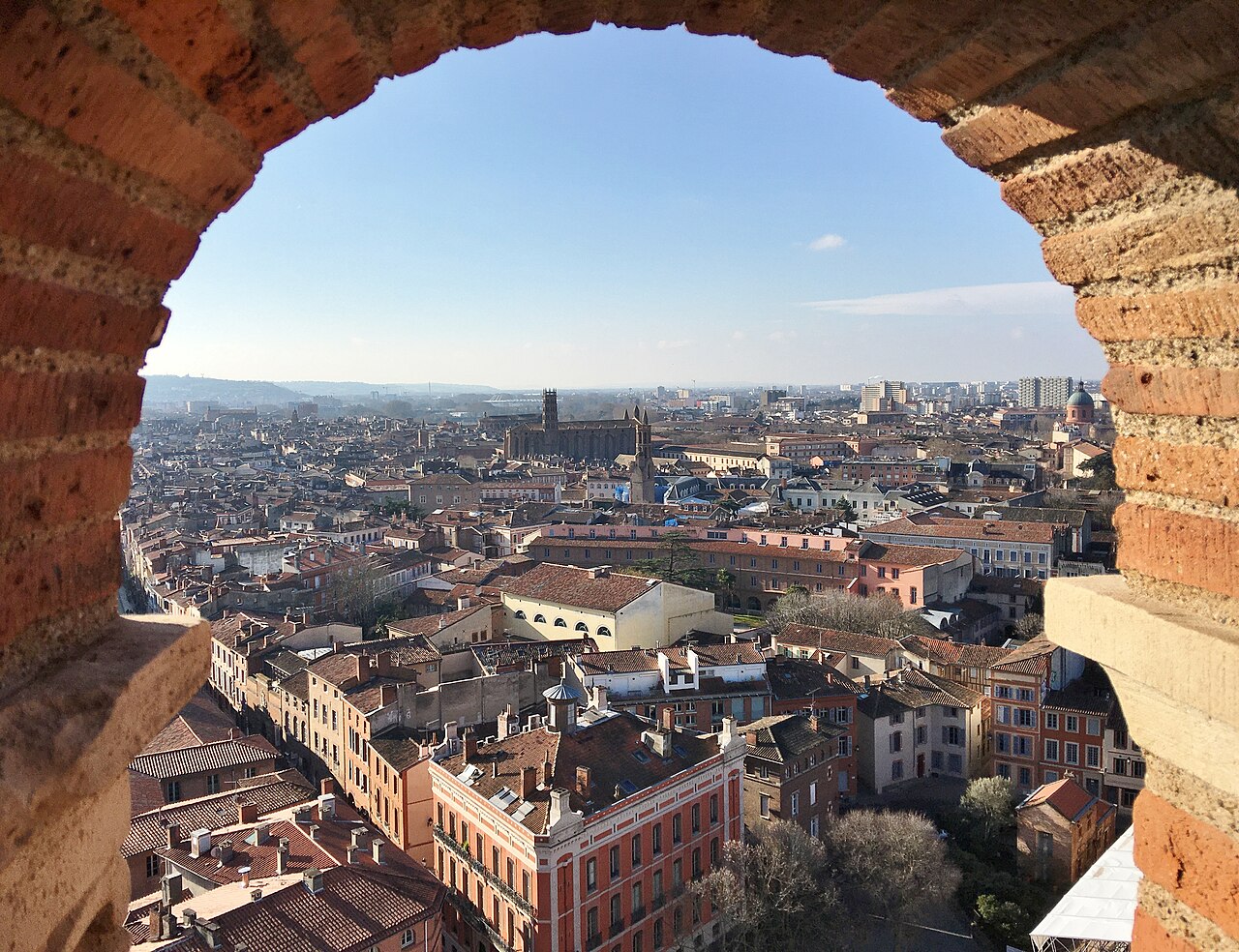 View of Toulouse, France