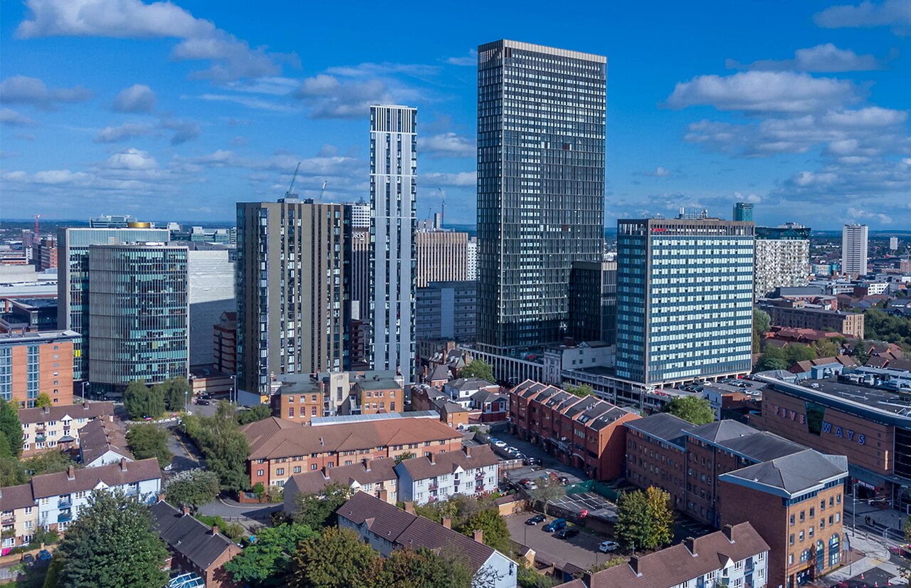 View of Birmingham, United Kingdom