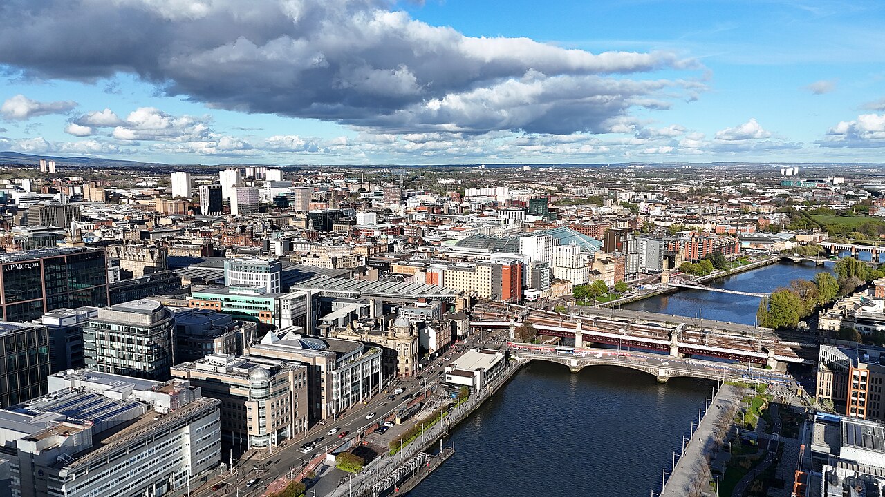 View of Glasgow, United Kingdom