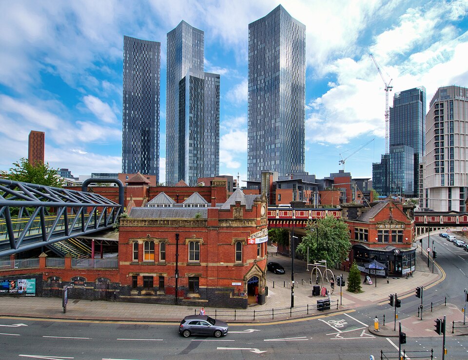 View of Manchester, United Kingdom
