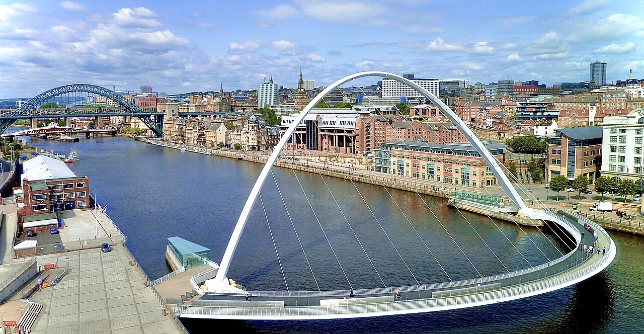 View of Newcastle upon Tyne, United Kingdom