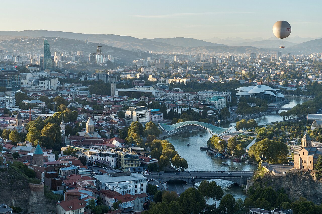 View of Tbilisi, Georgia