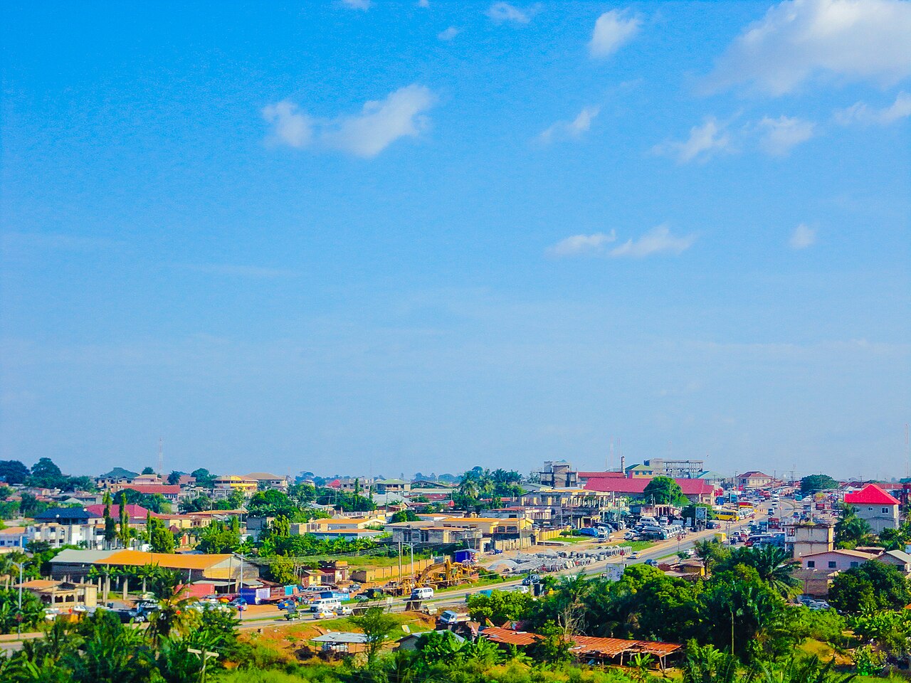View of Kumasi, Ghana